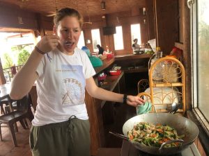 Khmer Cooking & English Teaching Experience at Aspire School